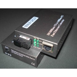 WDM Fast Ethernet Media Converter 40km SM Single Fiber