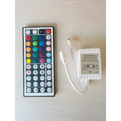 Controller + Telecomanda pentru benzi cu LED-uri RGB