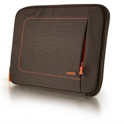 Husa protectie laptop-notebook Oxford Style 102&quot maro-portocaliu