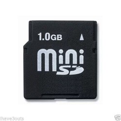 Card memorie Mini SD 1Gb