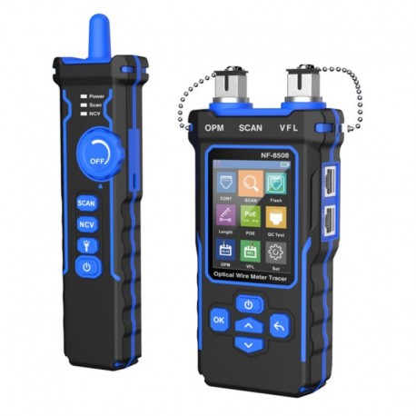Tester digital multifunctional Braun Group pentru cablu de retea si cablu optic.